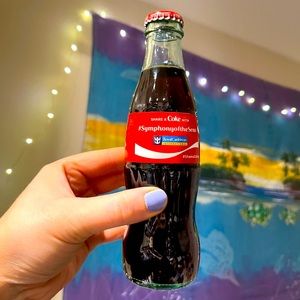 Royal Caribbean Symphony of the Seas Collectible Coca Cola bottle unopened